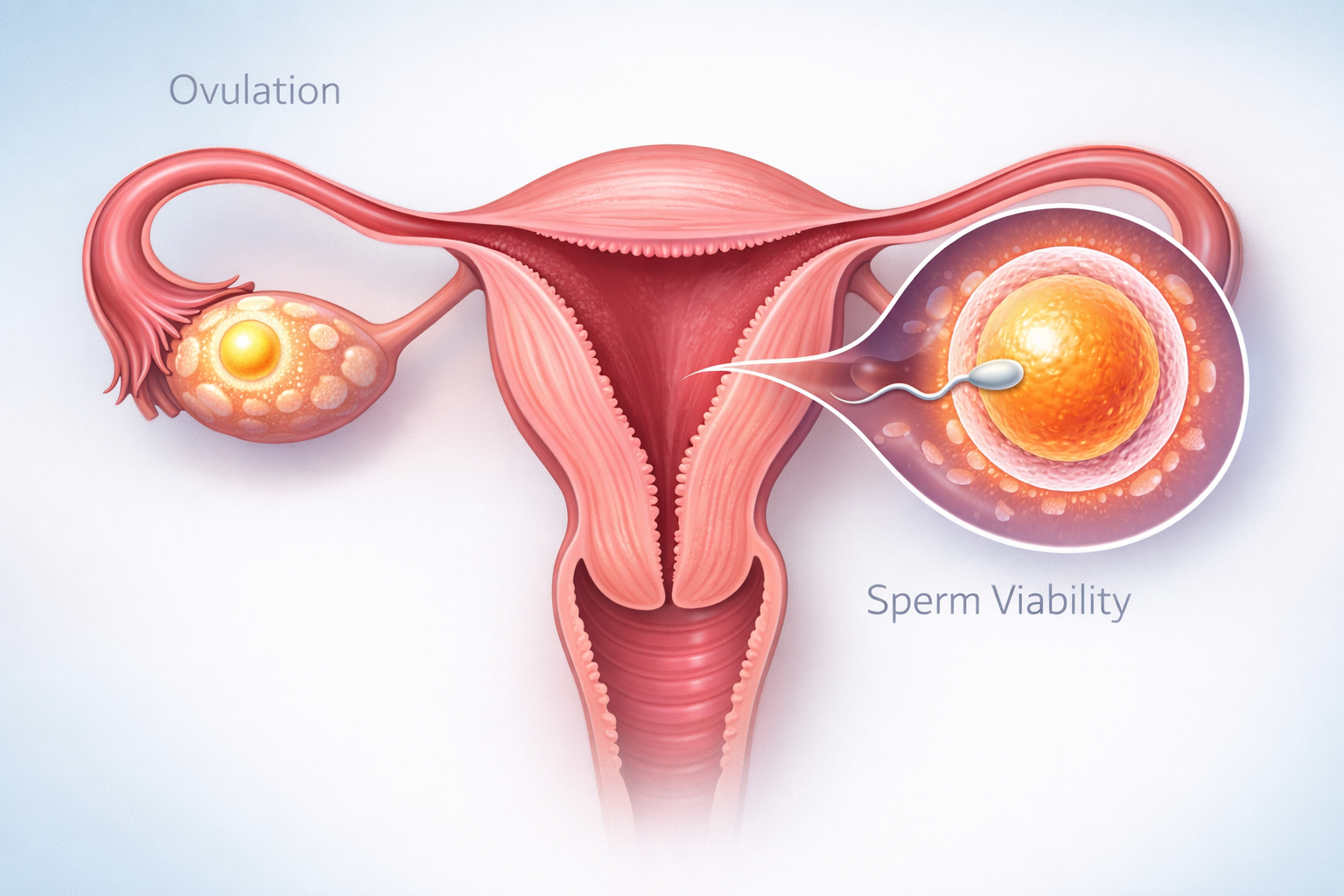 Detailed landscape format (1536x1024) image illustrating the concept of a single act of unprotected intercourse. It features a simplified di