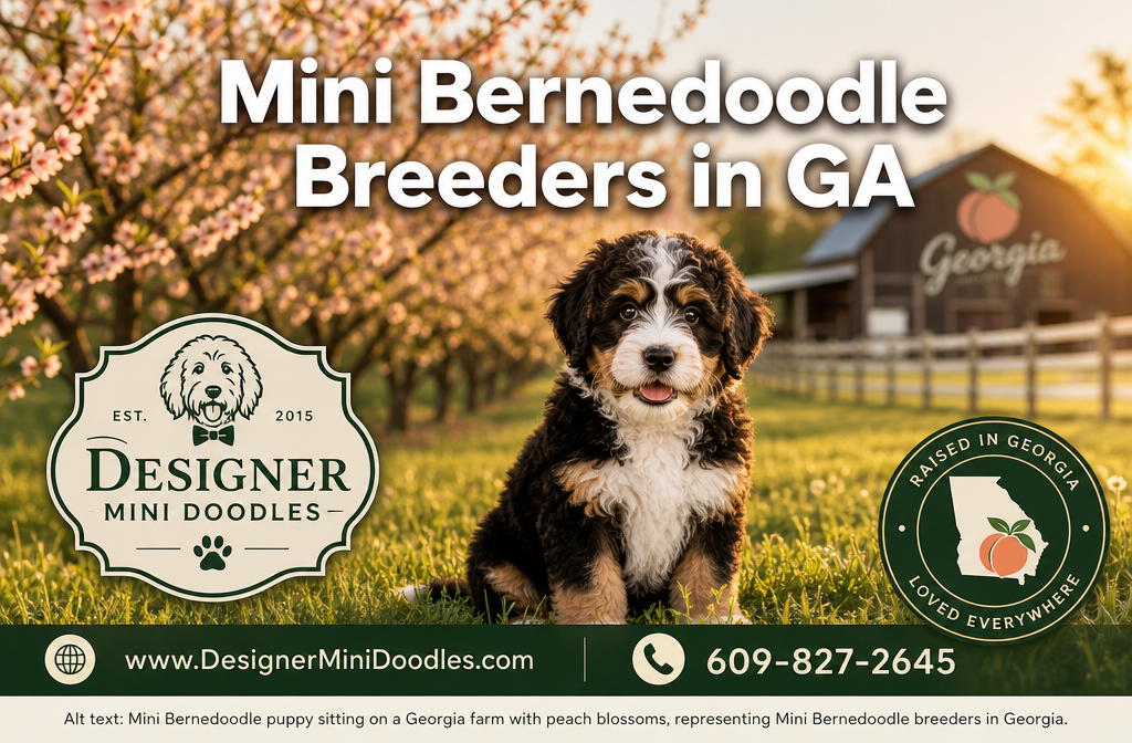 Mini bernedoodle breeders in GA