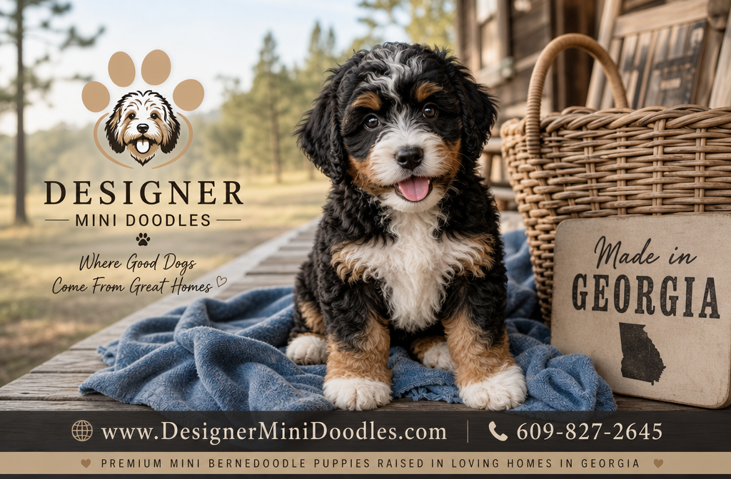 Mini bernedoodle breeders in GA