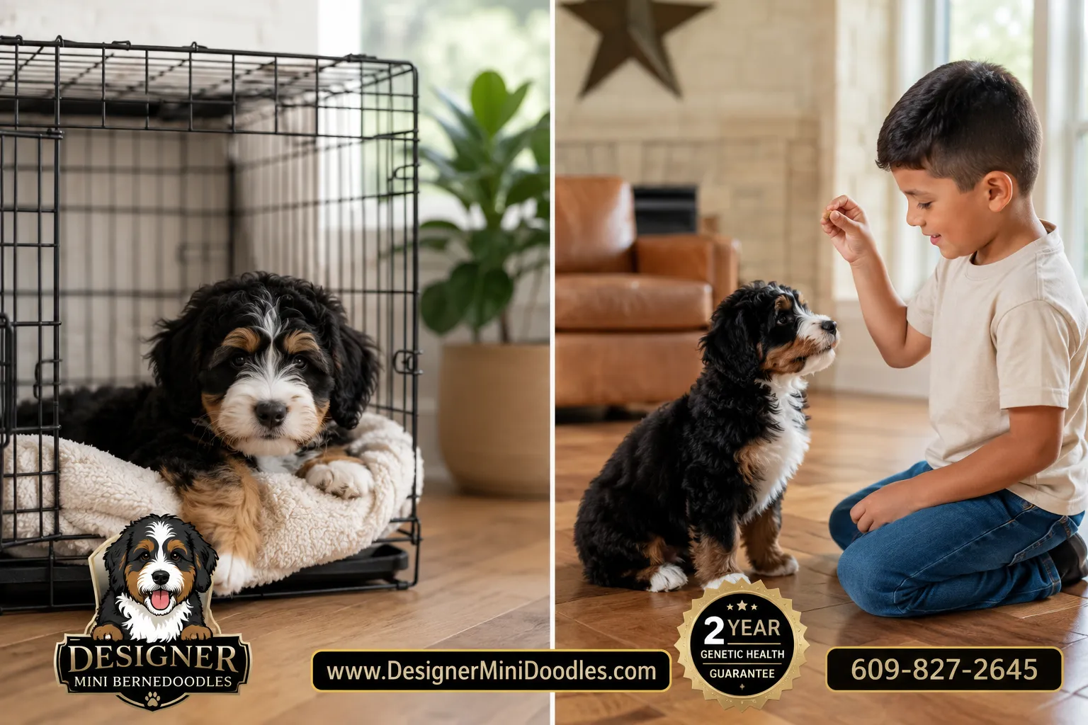 mini bernedoodle puppies Dallas