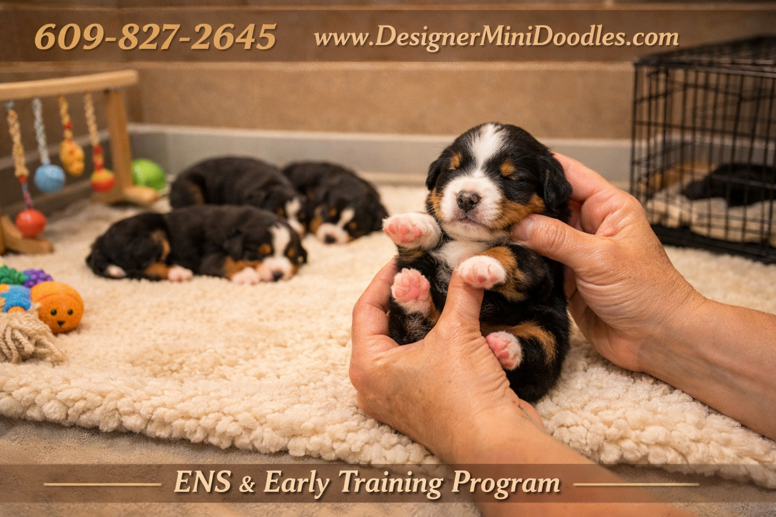 Miniature Bernese Mountain Dog puppies Tampa