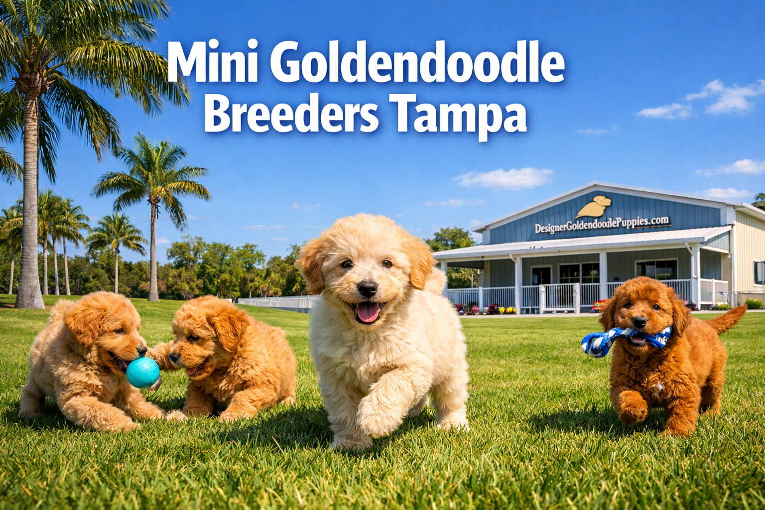 use keyphrases / topics as alt text do not use big paragraphs. Put logo of designergoldendoodlepuppies.com in images as possible where possi