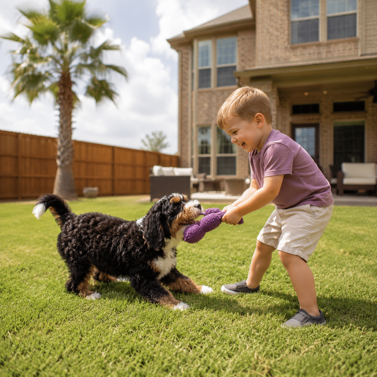 How big do mini bernedoodles get when fully grown?