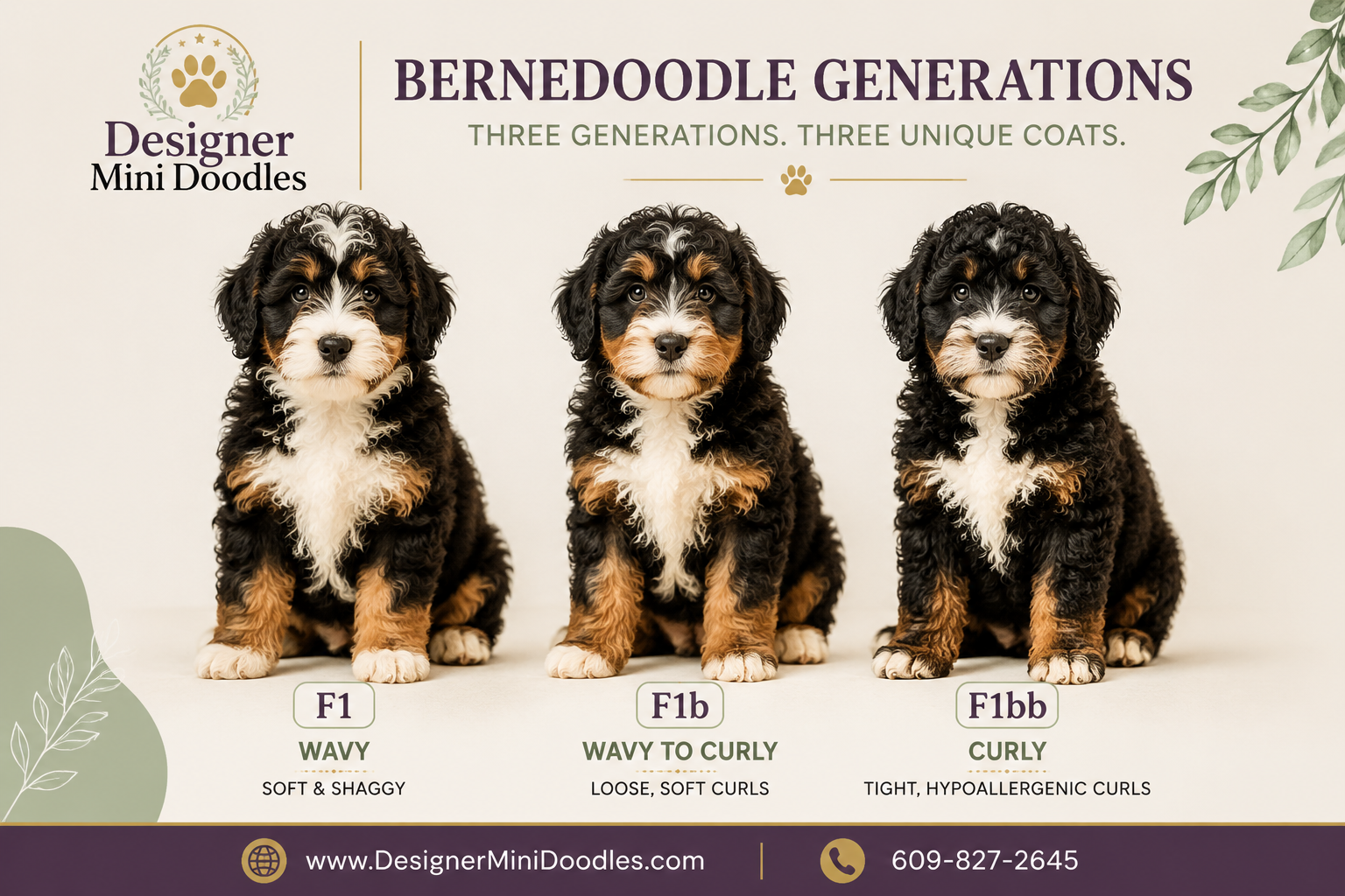 How much grooming do mini bernedoodles need?