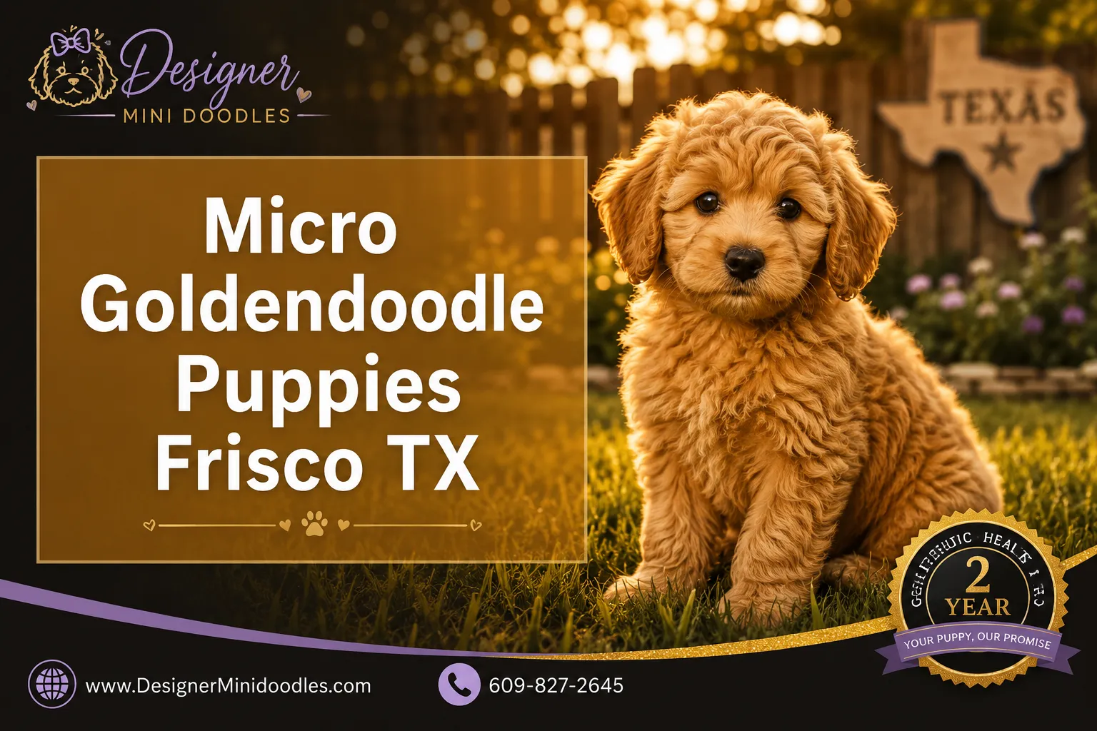 Micro Goldendoodle puppies Frisco Texas