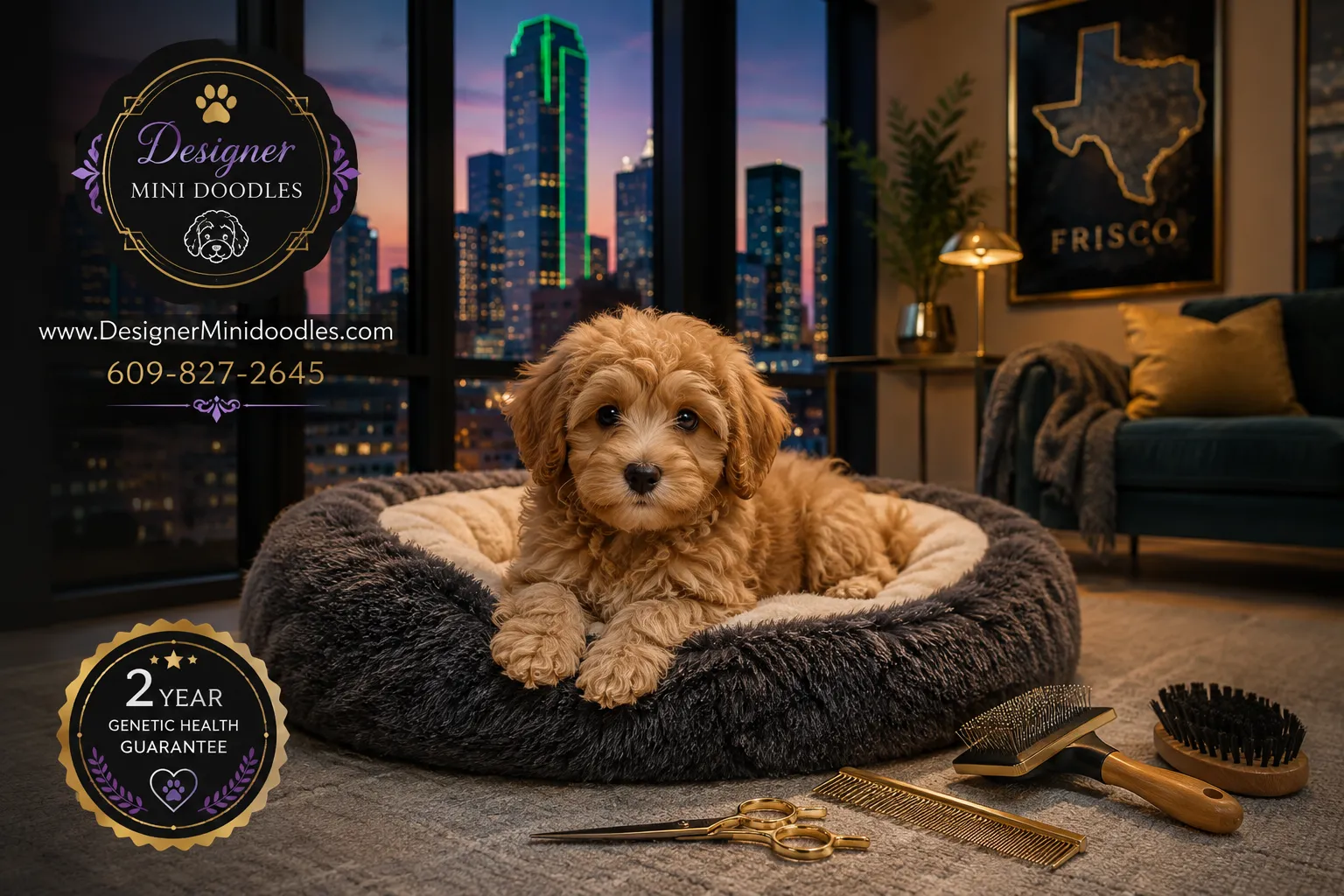Micro Goldendoodle puppies Frisco Texas