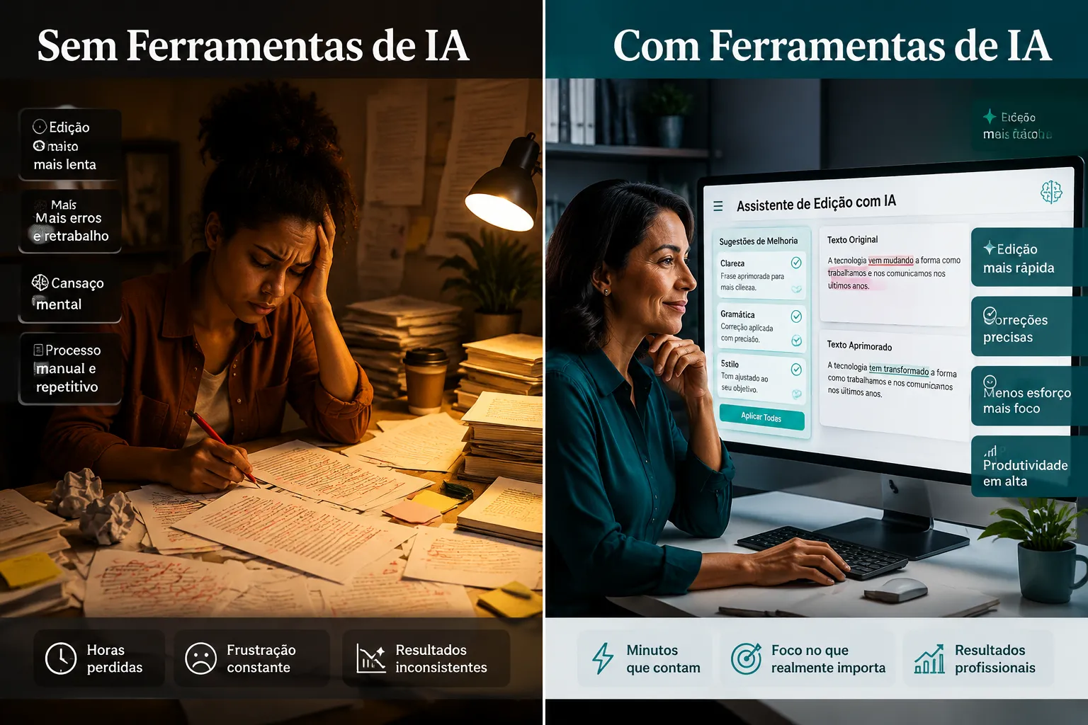 As Melhores Ferramentas de Revisão e Edição com IA para Português