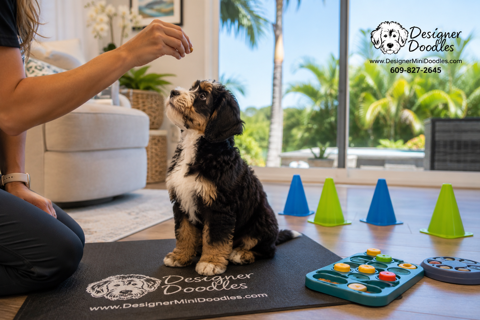 Are Mini Bernedoodles Good With Kids and Other Pets?