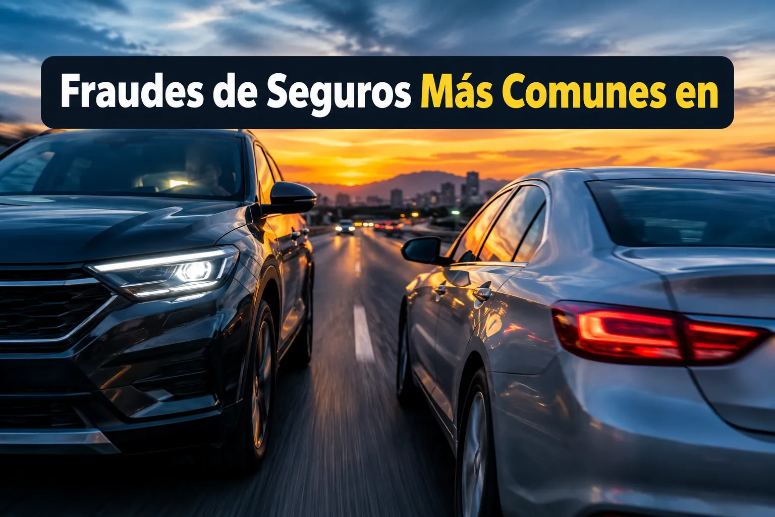 El fraude "Swoop and Squat" requiere al menos dos vehículos cómplices: uno que corta el paso El fraude "Swoop and Squat" requiere al menos dos vehículos cómplices: uno que corta el paso