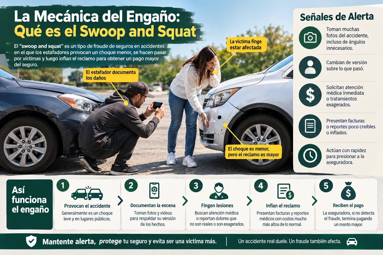 La Mecánica del Engaño: Qué es el Swoop and Squat La Mecánica del Engaño: Qué es el Swoop and Squat