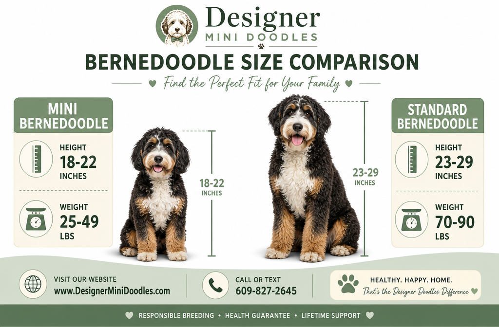 Why Pensacola Families Love Mini Bernedoodles