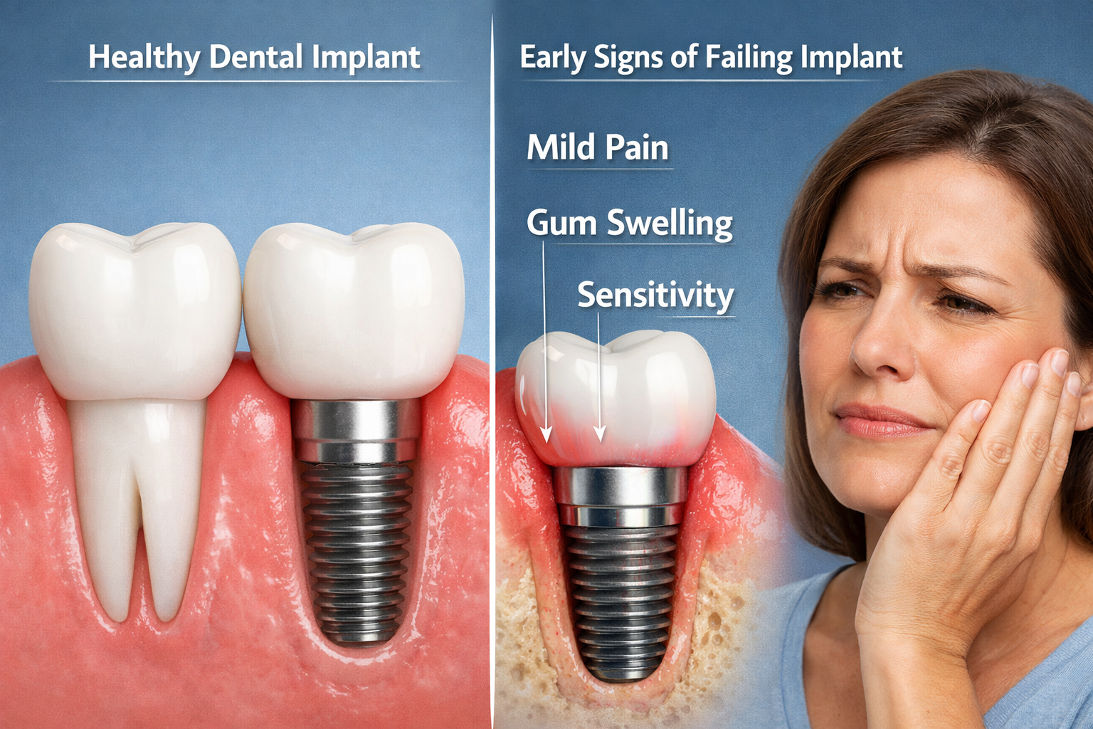 How to Tell Implant Is Failing Slowly in 2026: Early Signs