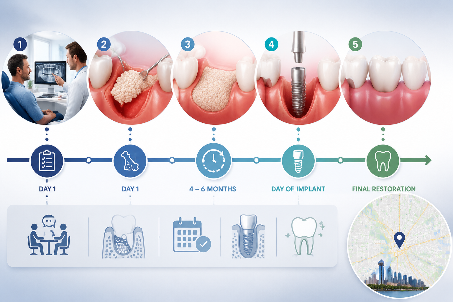 When Are Bone Grafts Necessary for Dental Implants in Dallas?