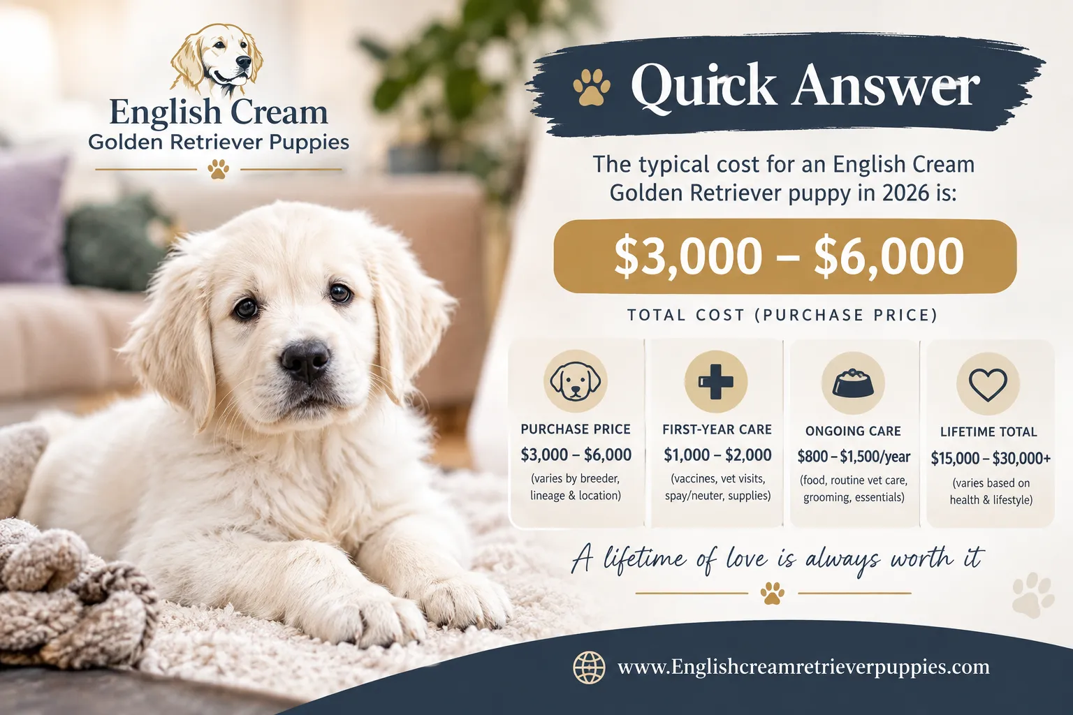 What Is an English Cream Golden Retriever?