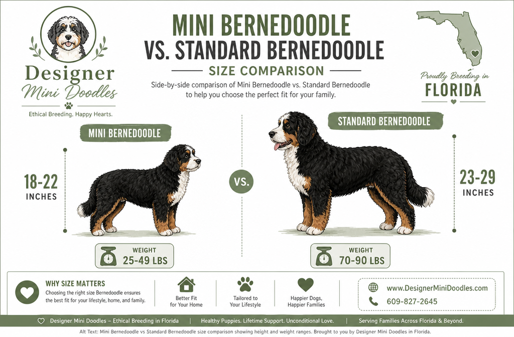 Are mini bernedoodles good with kids and other pets?