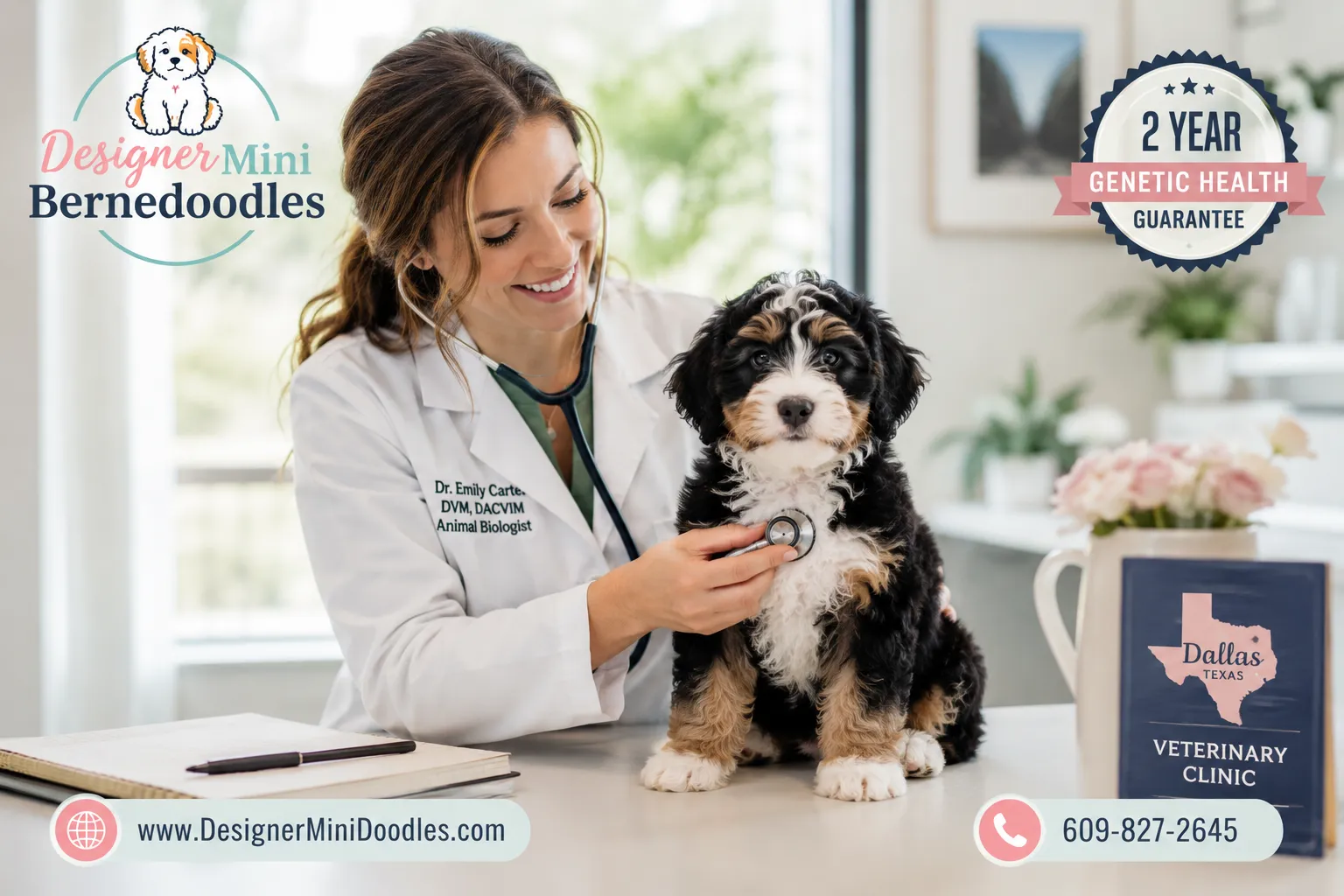 mini bernedoodle breeders in Dallas