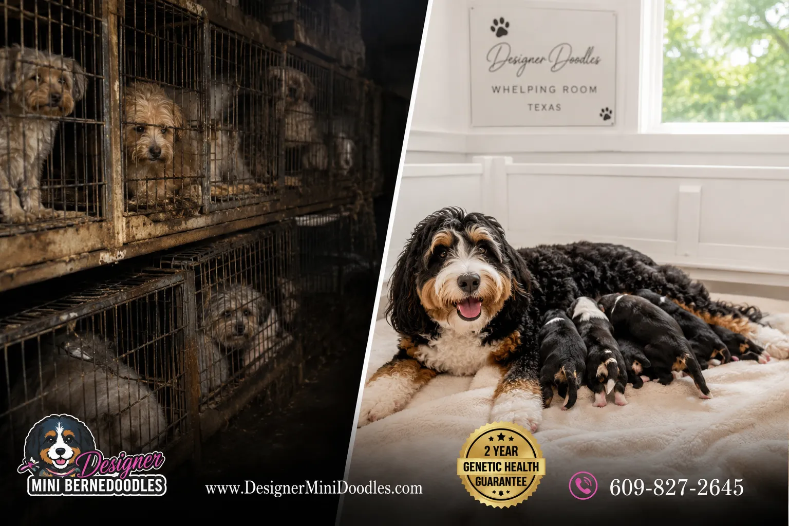 mini bernedoodle breeders in Dallas