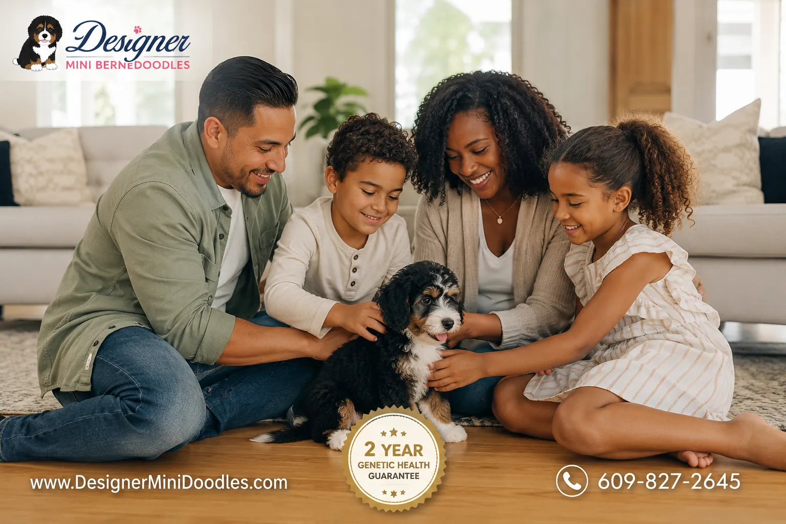Mini Bernedoodle Puppies in Dallas