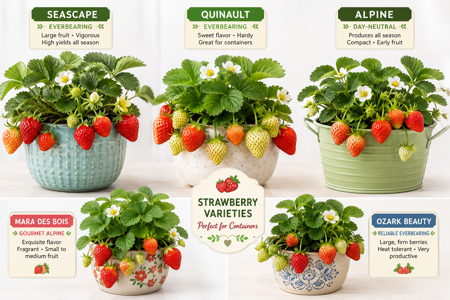 Recommended Varieties for Containers