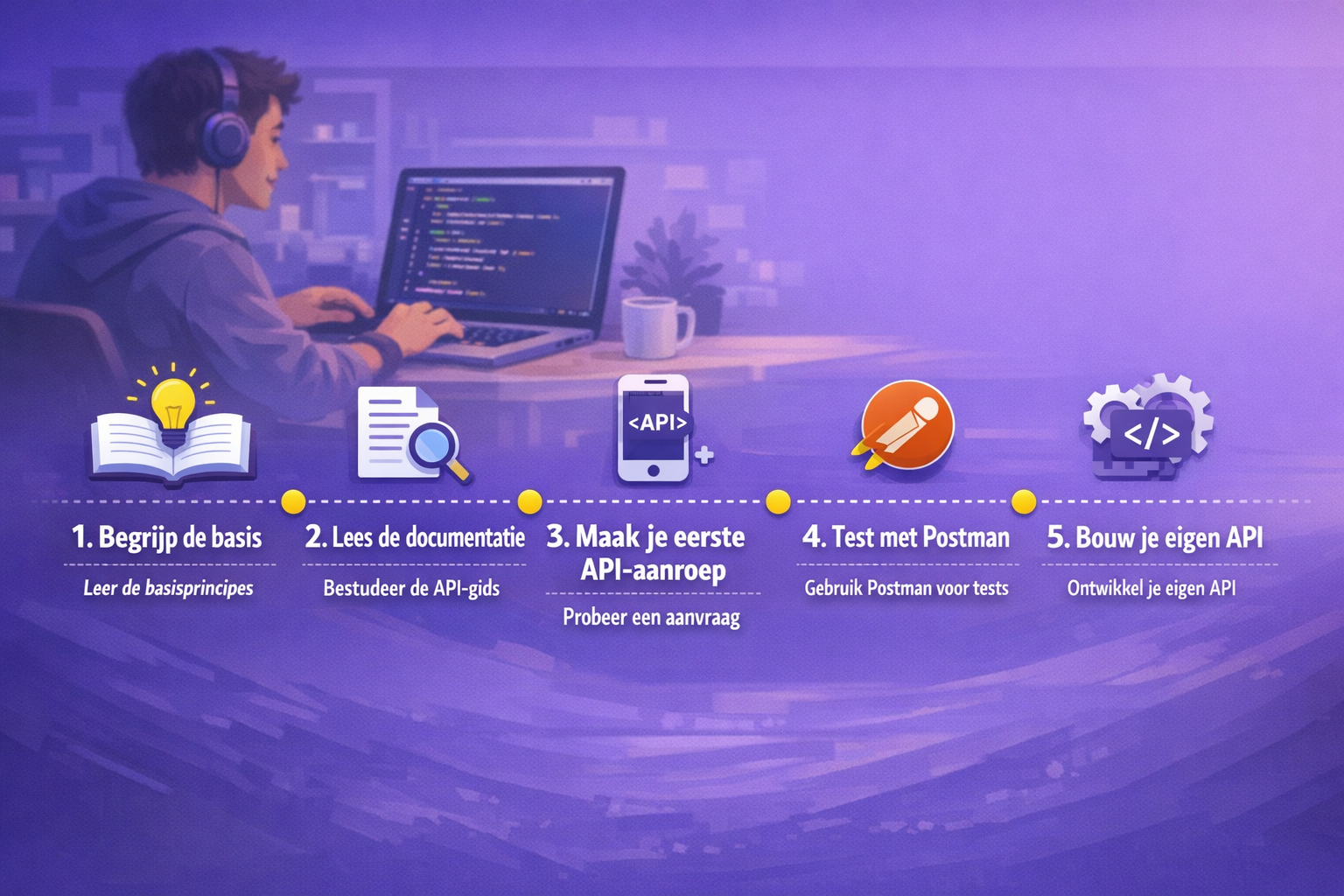 CRITICAL: ALL text, labels, headlines, annotations, and overlays in this image MUST be written in DUTCH. Do NOT use any English text. Every 