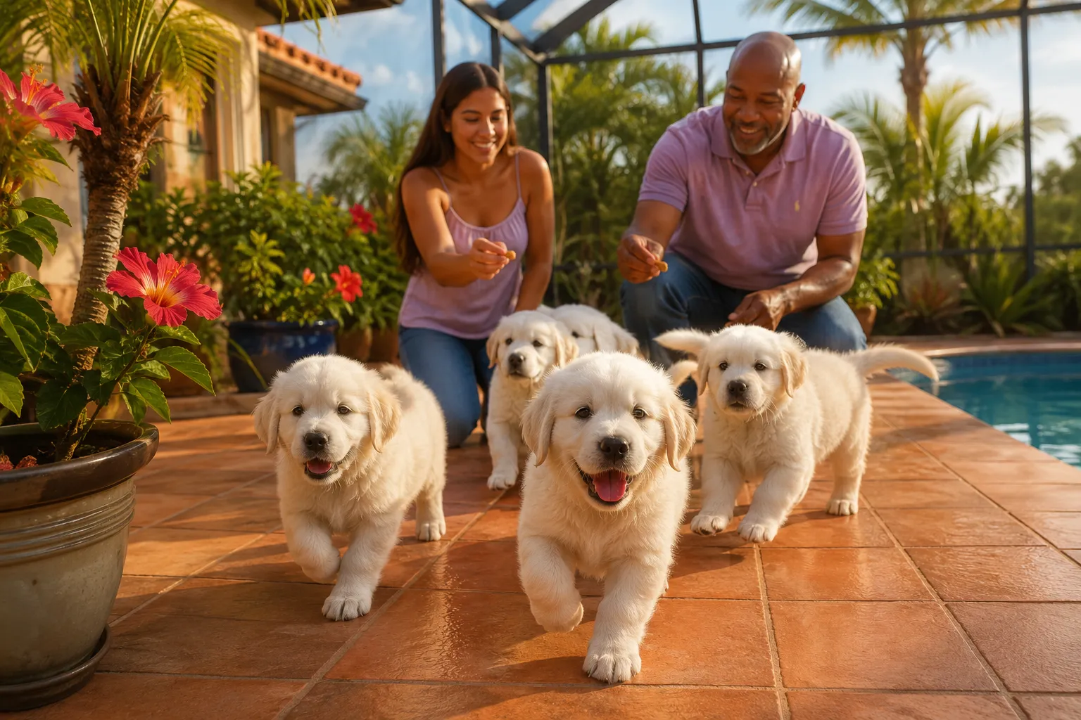 english cream golden retriever puppies West Palm Beach