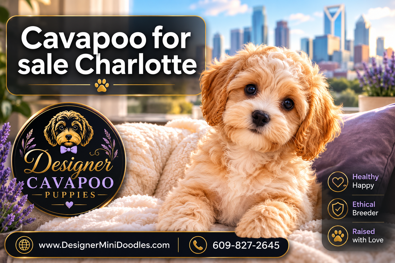 Cavapoo for sale Charlotte