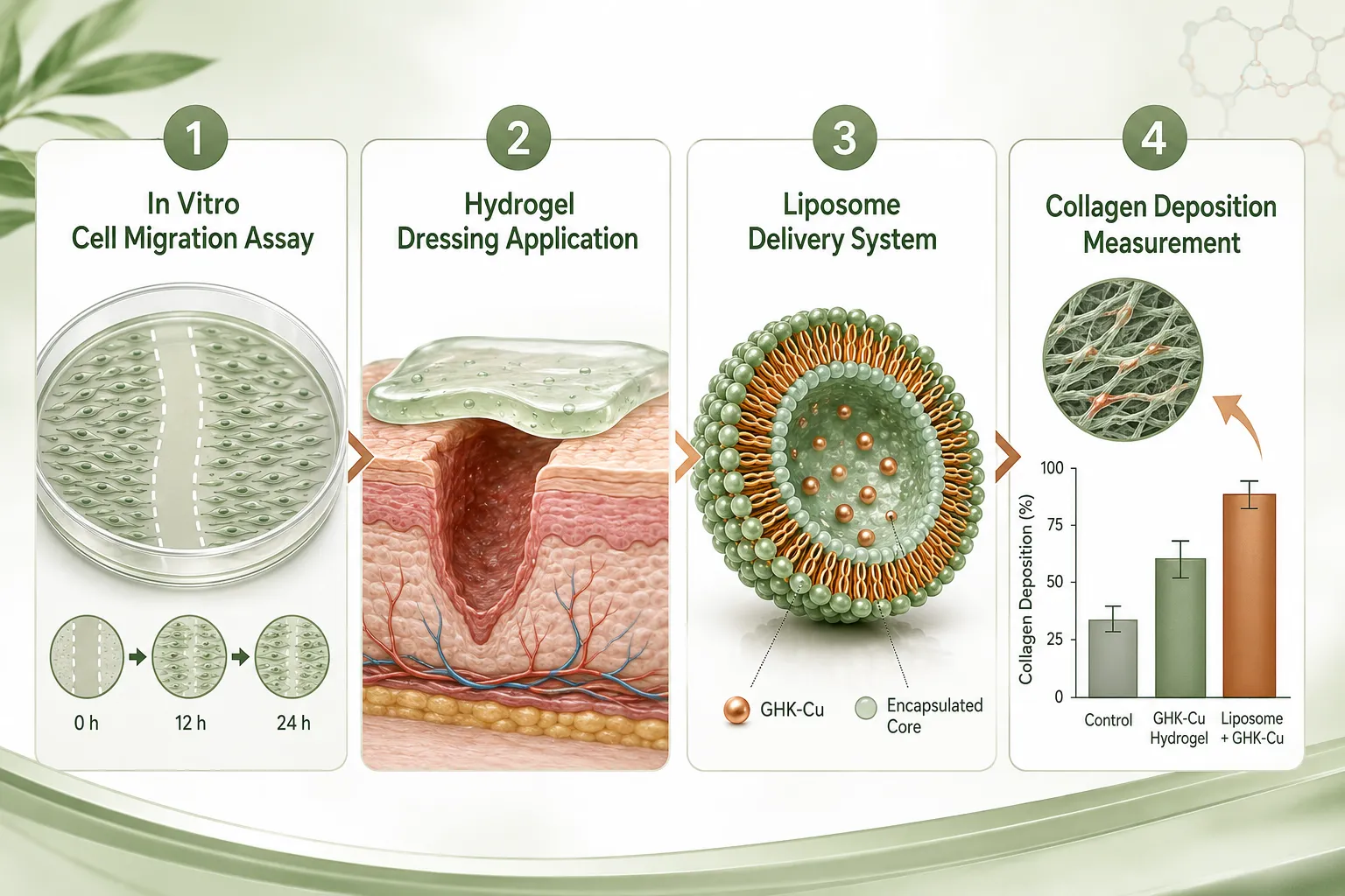 GHK-Cu Peptide in Wound Models and Skin Research Applications