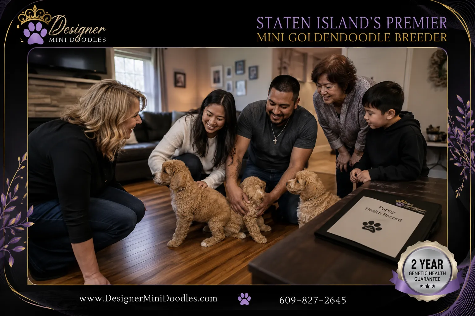 Mini Goldendoodle Puppy Staten Island