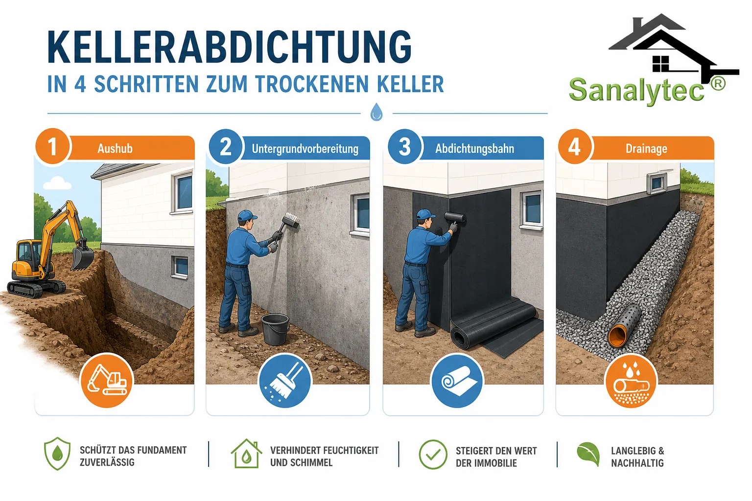 Kann man Kellerabdichtung selbst machen?