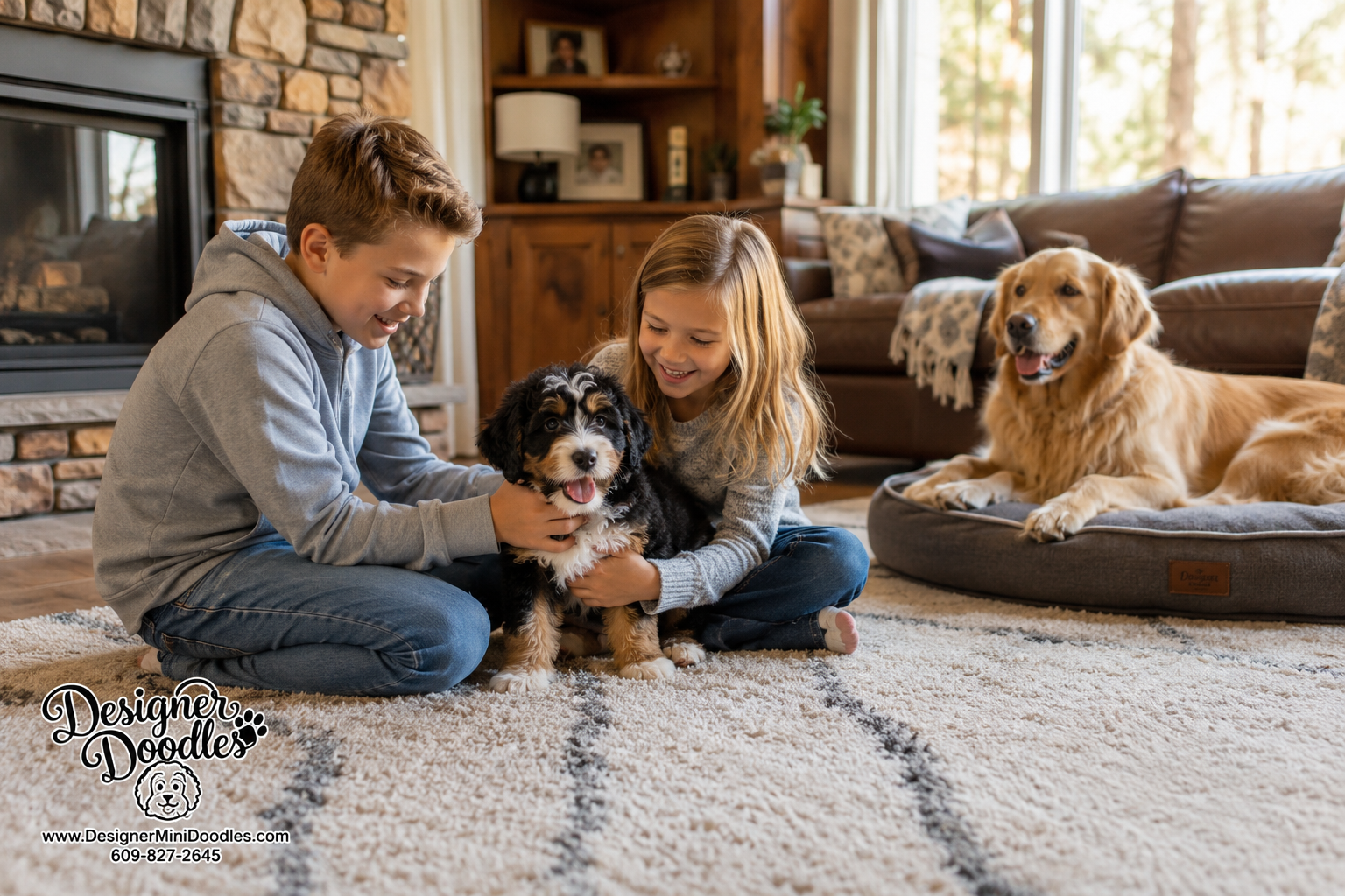 How Big Do Mini Bernedoodles Get When Fully Grown?
