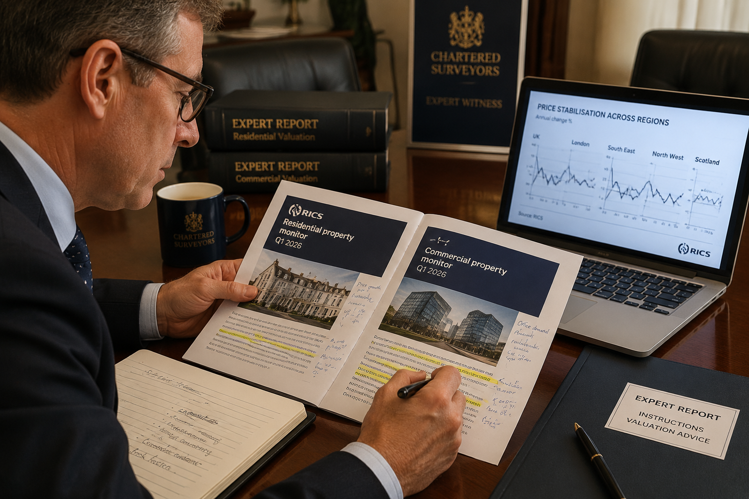 Structuring Expert Witness Reports Using RICS Q1 2026 Evidence