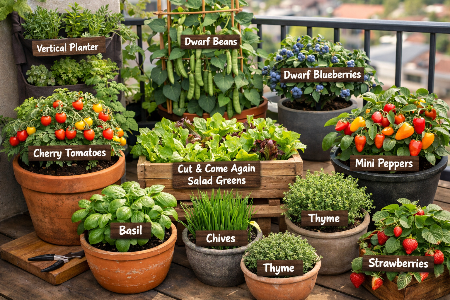 Best Plants for Small Space Gardens (Complete List)