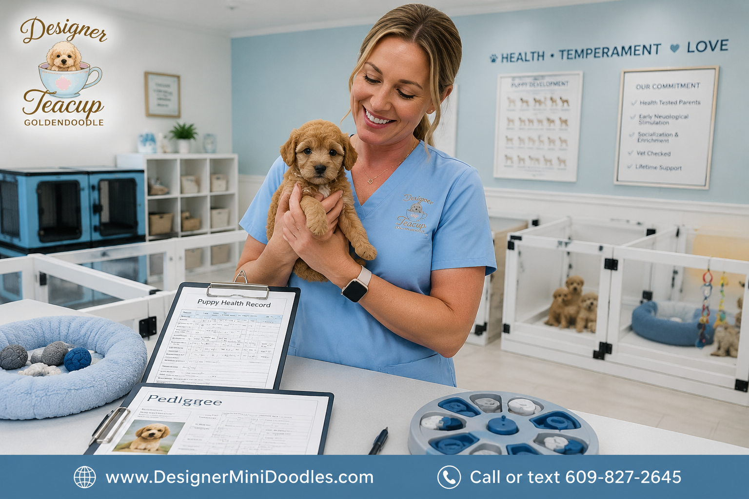 Are teacup goldendoodles good with kids and other pets?