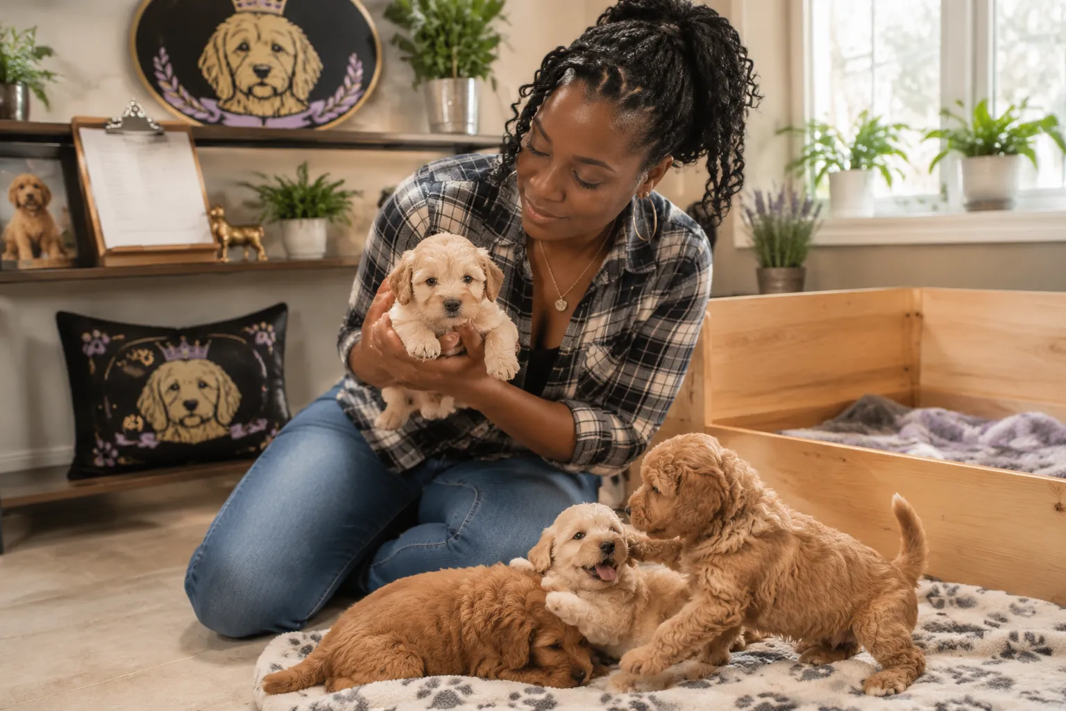 mini golden doodles near me