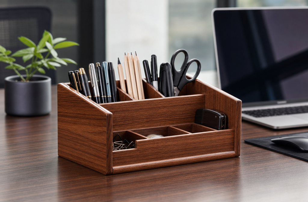 Desk-Matching Finishes: Integrating Your Wooden Pen and Pencil Holder Seamlessly