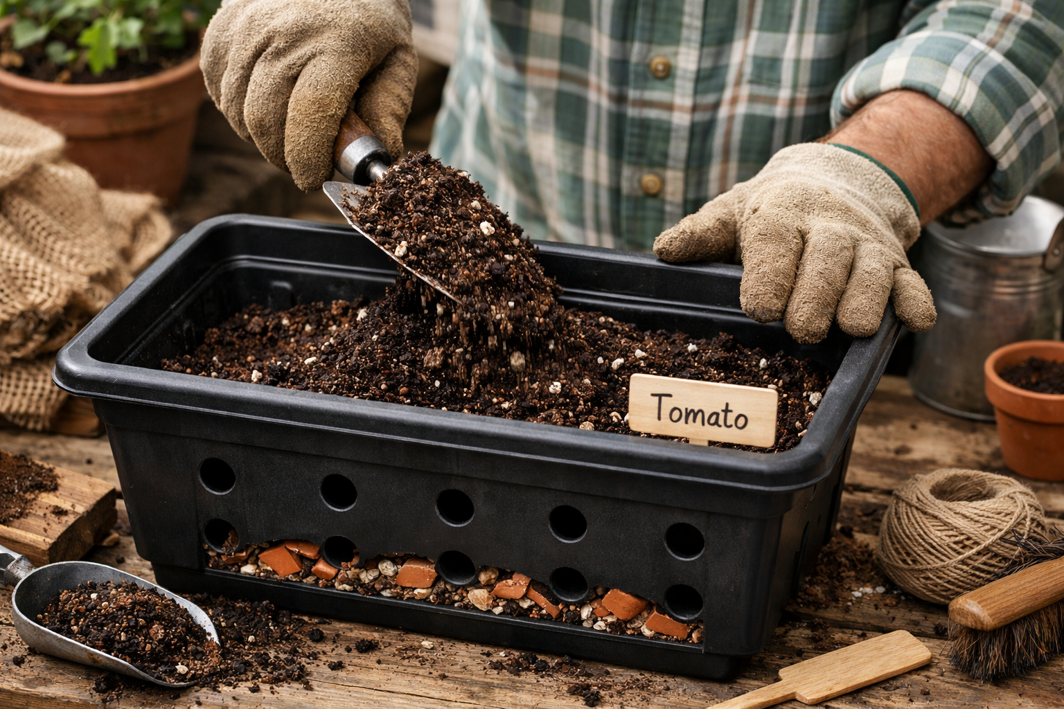 How to Prepare Soil for Container Plants at Home