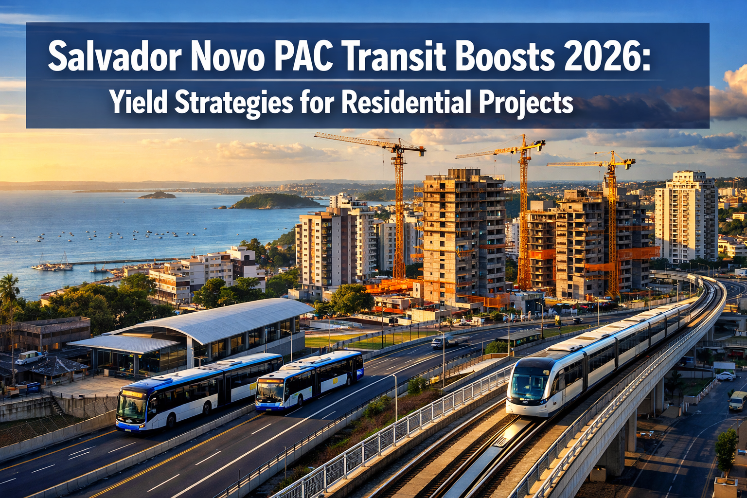 Professional () editorial hero image featuring 'Salvador Novo PAC Transit Boosts 2026: Yield Strategies for Residential