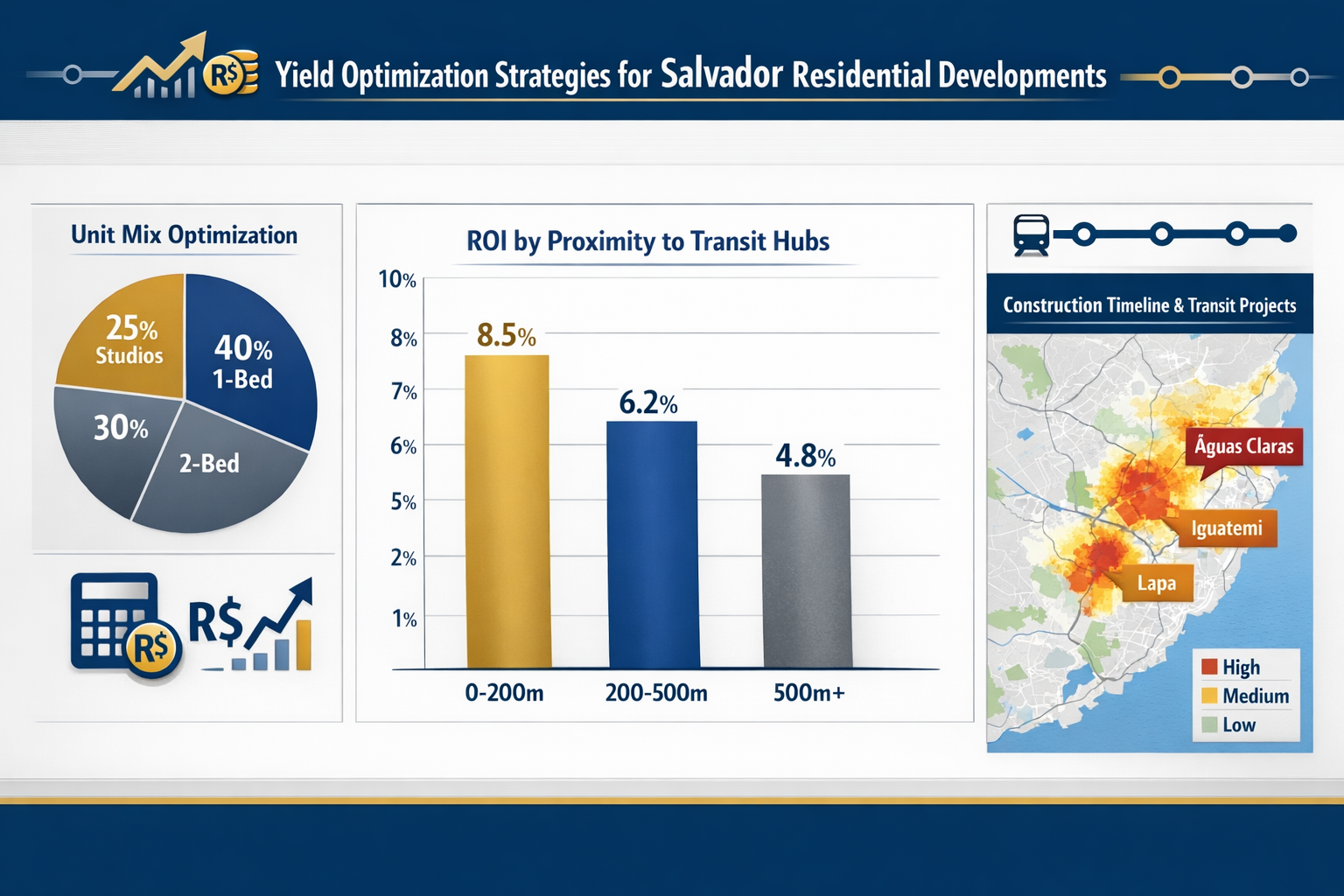 Comprehensive () financial analysis dashboard visualization displaying yield optimization strategies for Salvador
