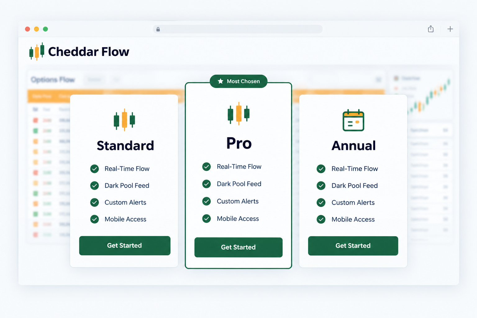 2. Cheddar Flow: best for clean real-time speed