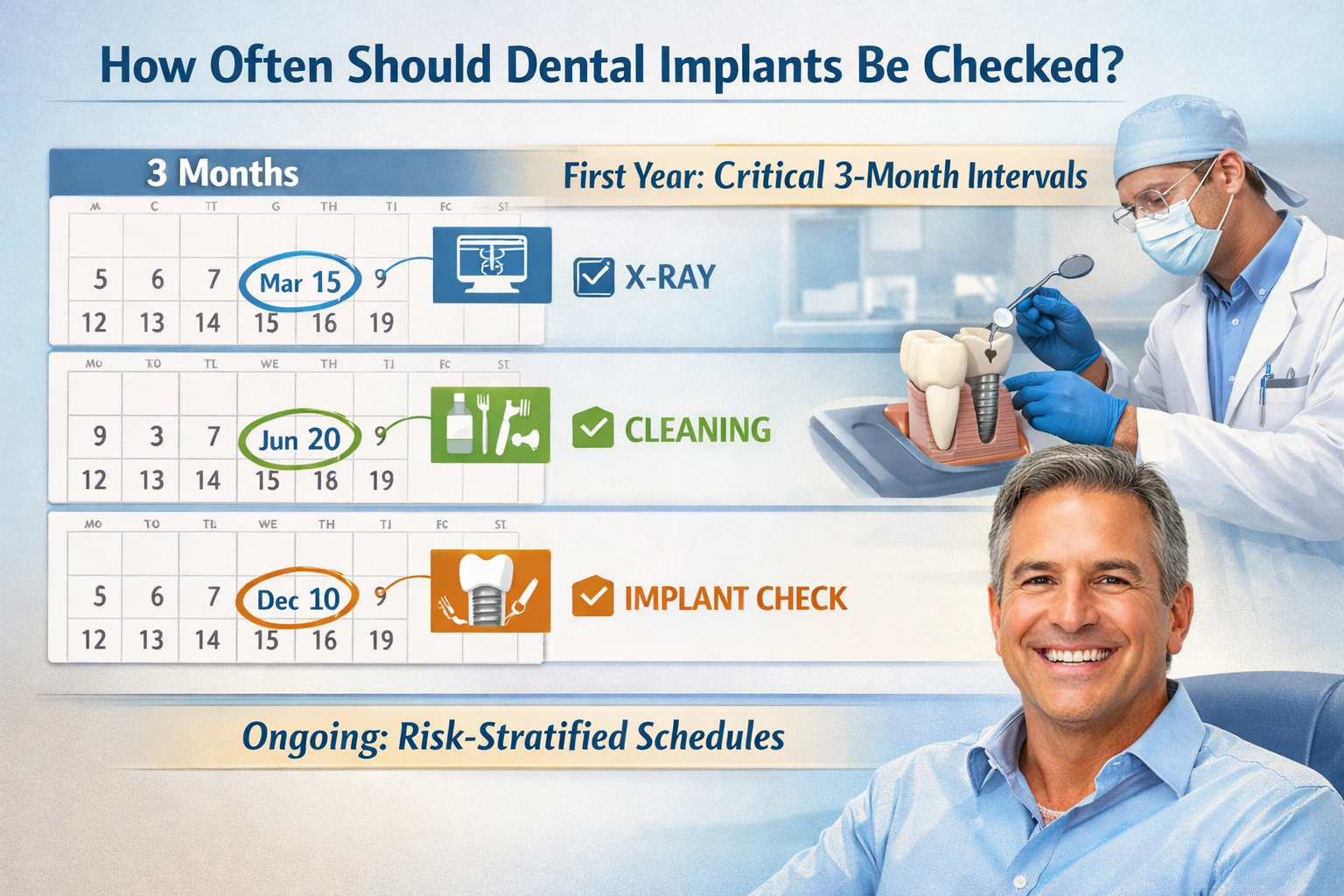 How Often Should Dental Implants Be Checked
