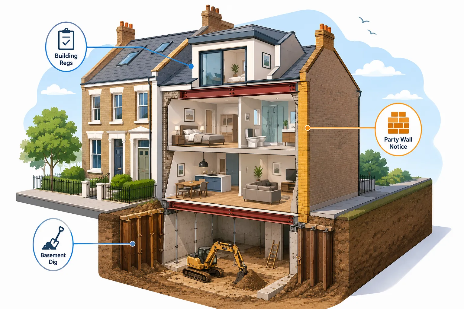 Party Wall Surveyor for a Loft Conversion or Side Extension: What Should You Expect?