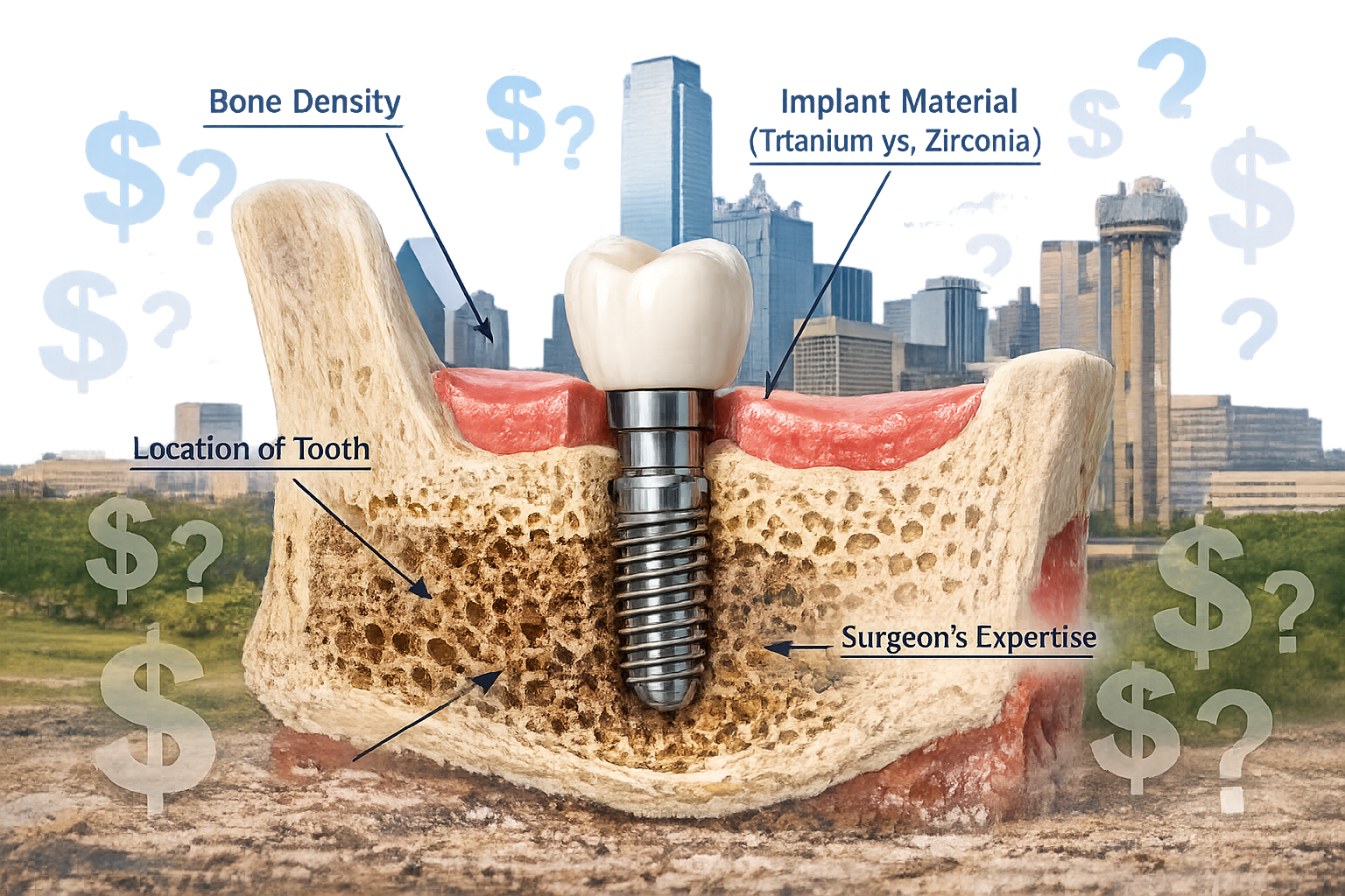 Single Tooth Implant Cost Dallas 2026: A Detailed Breakdown of Pricing and What Influences Your Final Bill