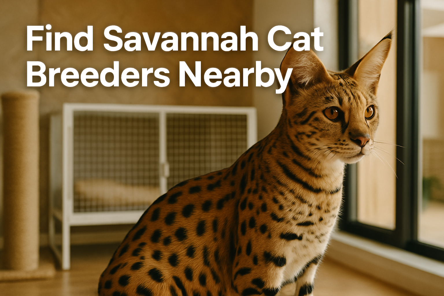 Savannah Cat Breeders Nearby