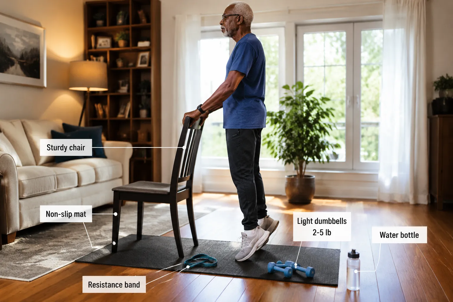 Functional Longevity Training Equipment Needed at Home
