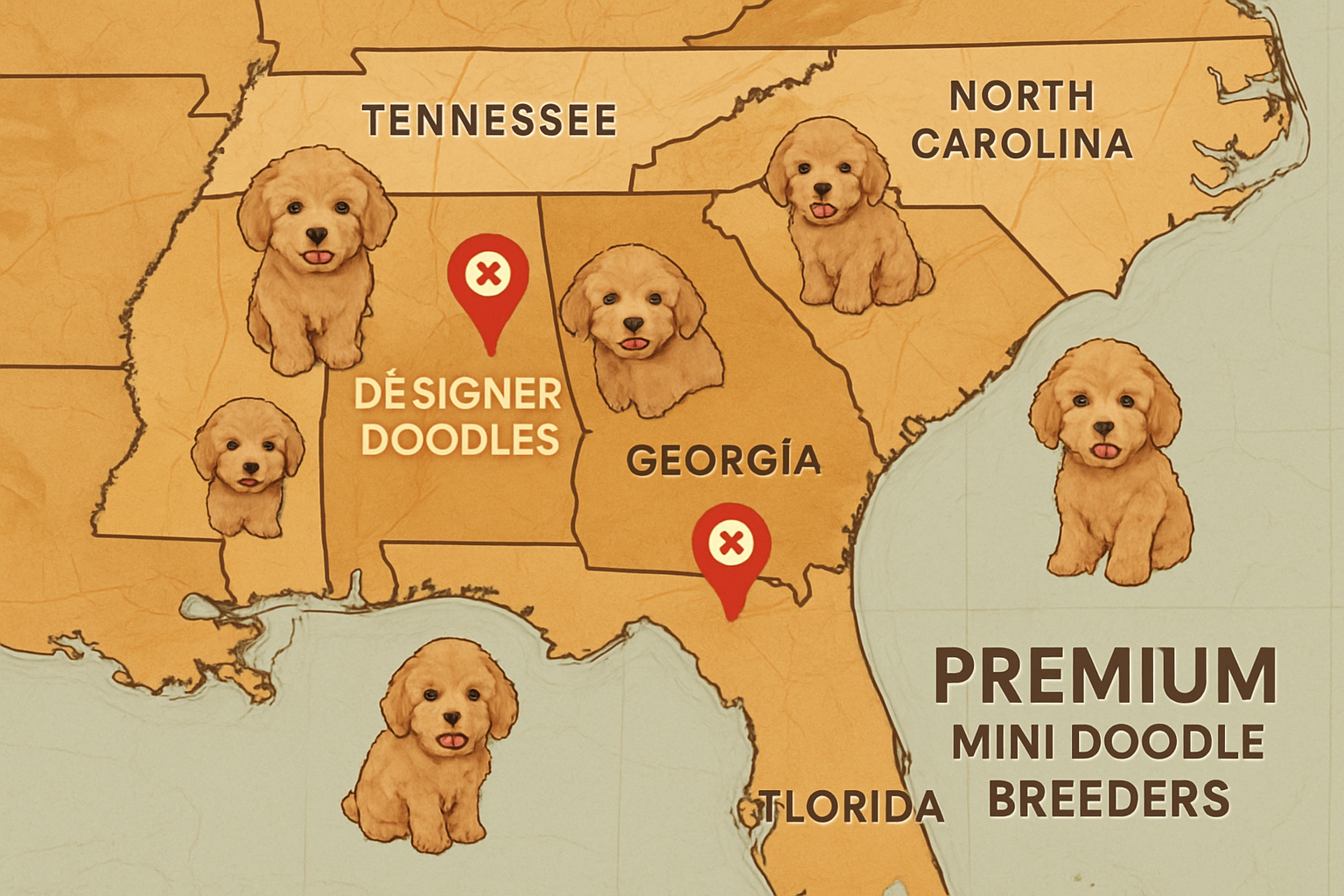 Mini doodle breeders Florida