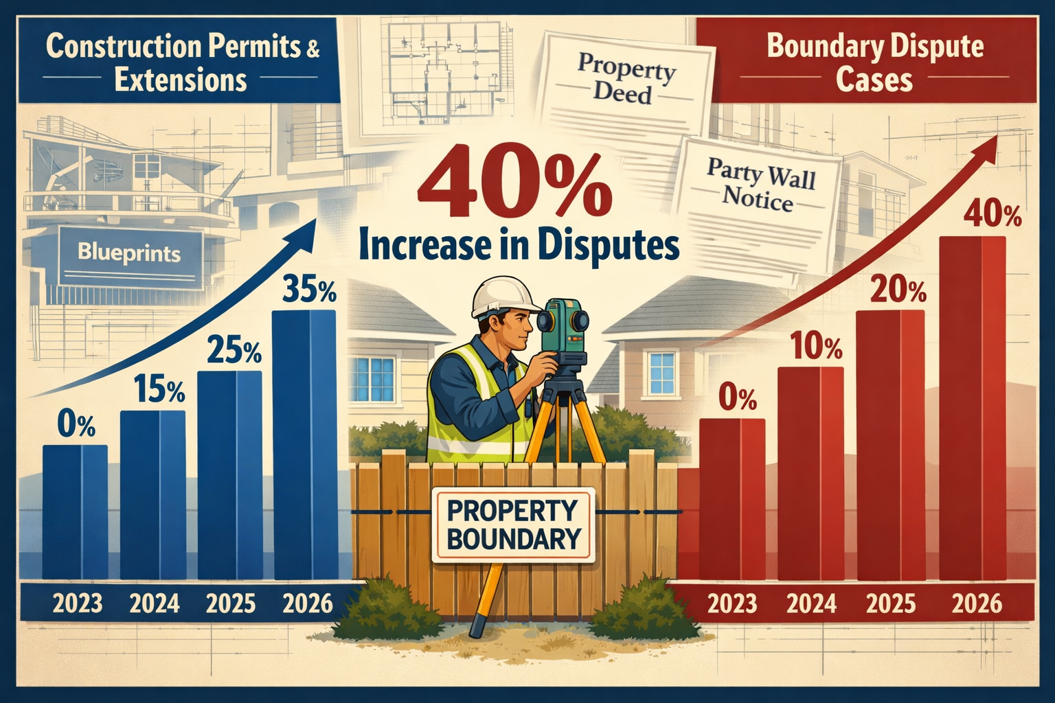 () detailed illustration showing the direct correlation between development activity and boundary disputes in 2026.
