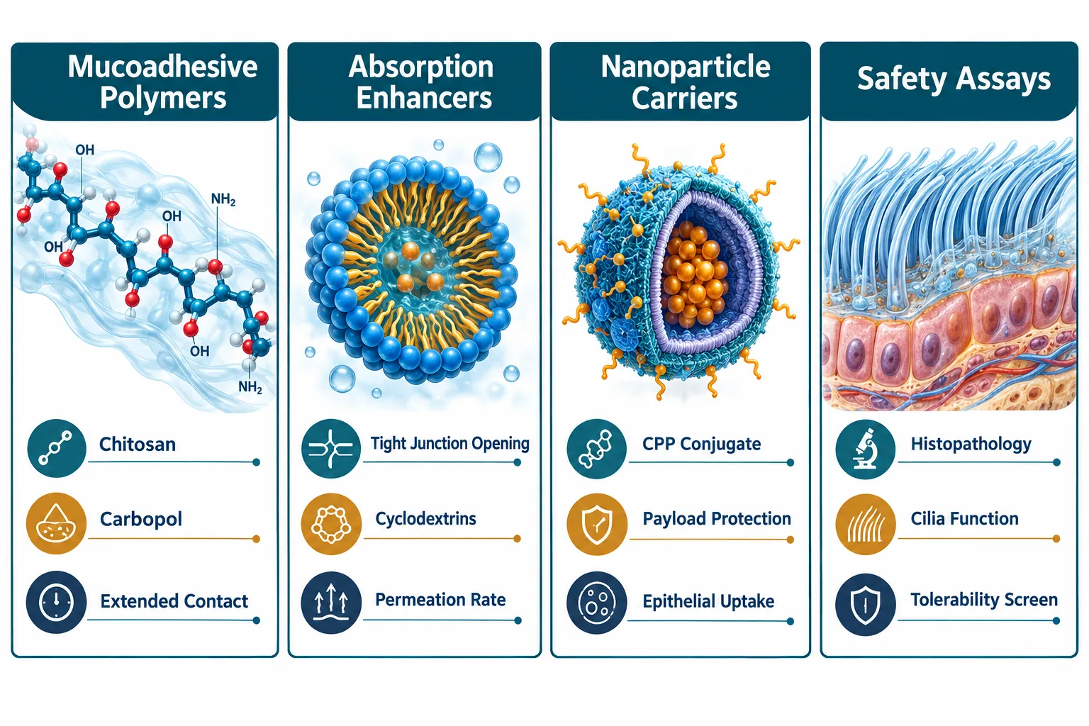 Mucosal Permeability and Excipient Controls