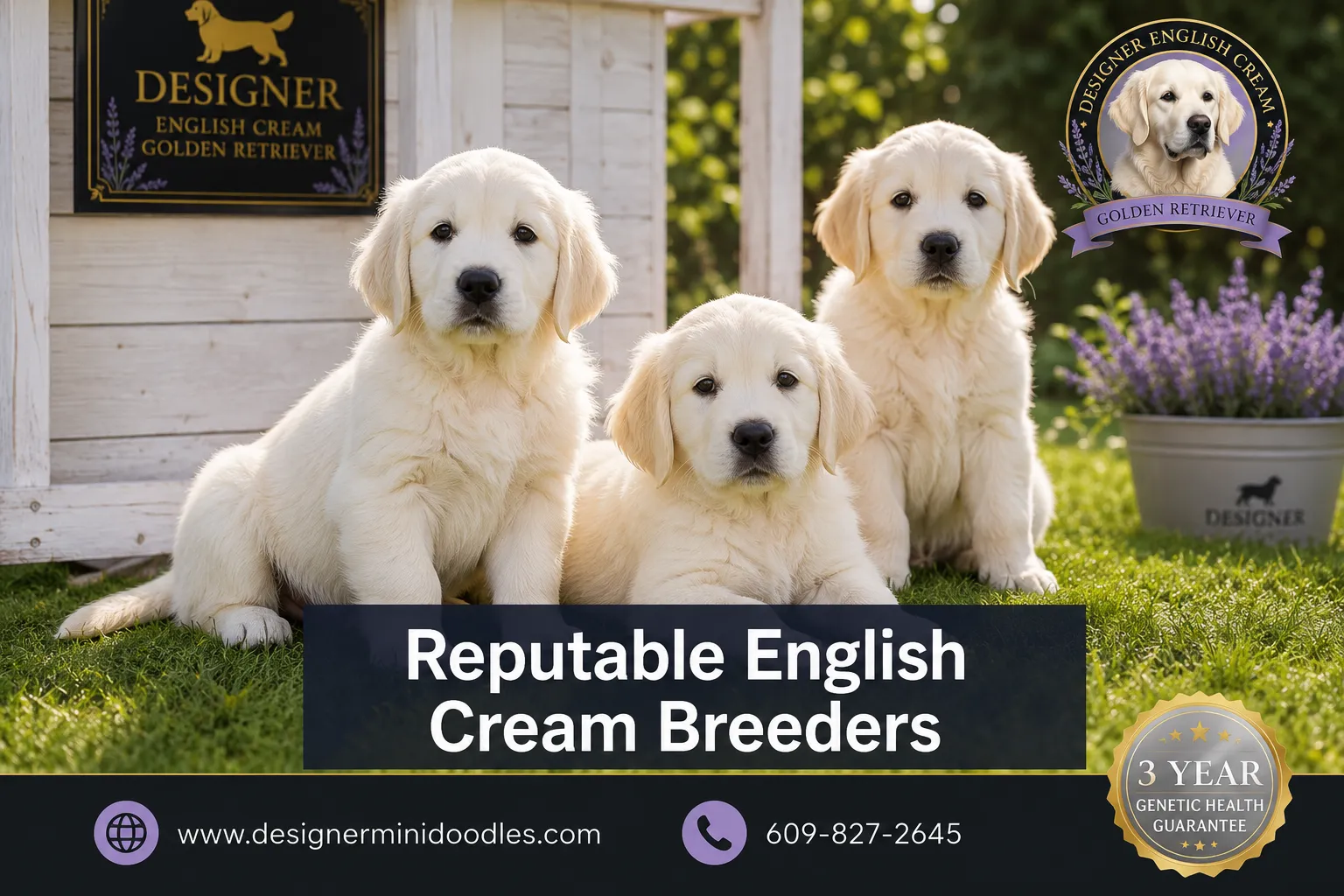 reputable english cream retriever breeders