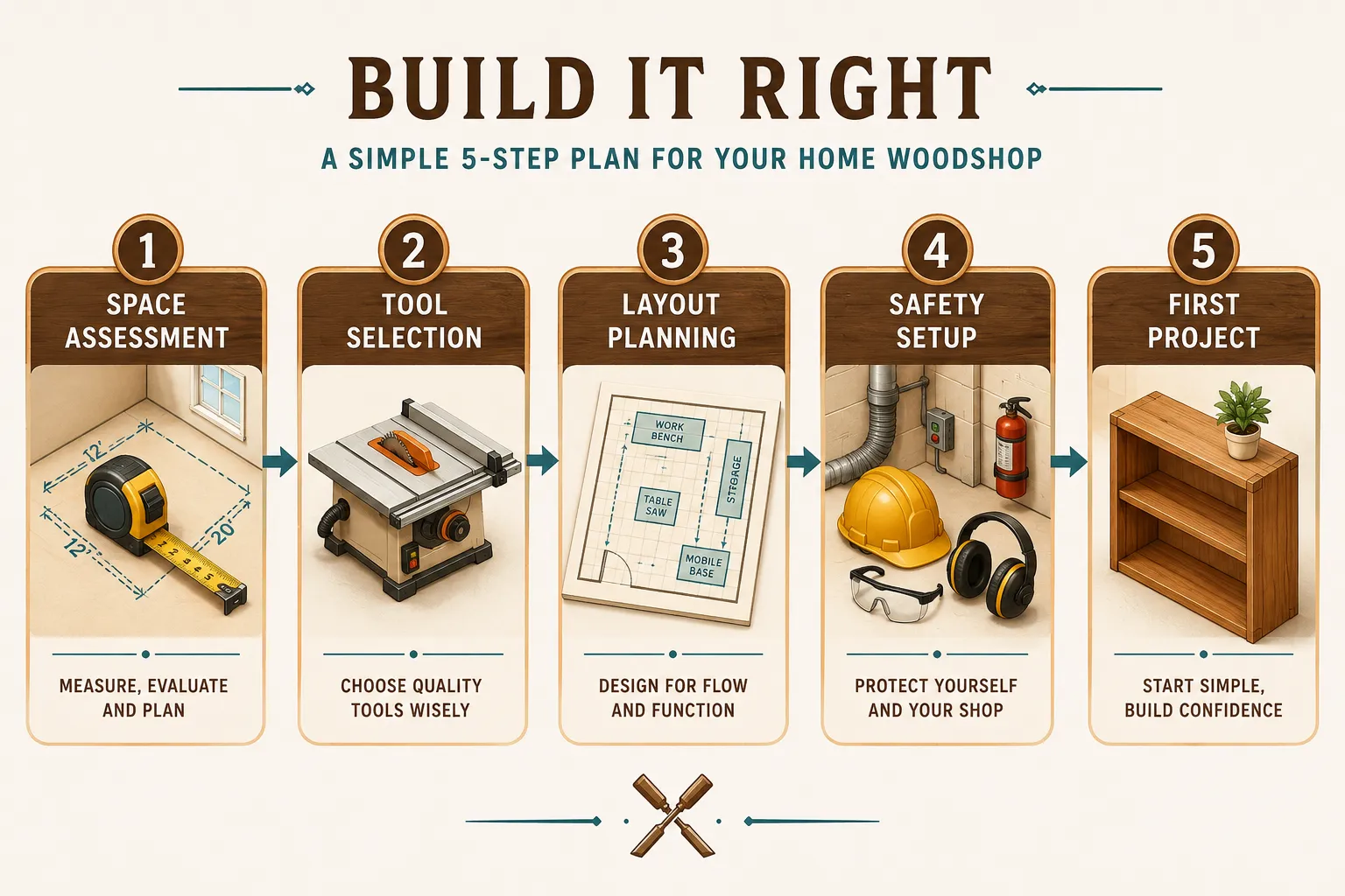 What Do You Actually Need to Start a Home Woodshop?