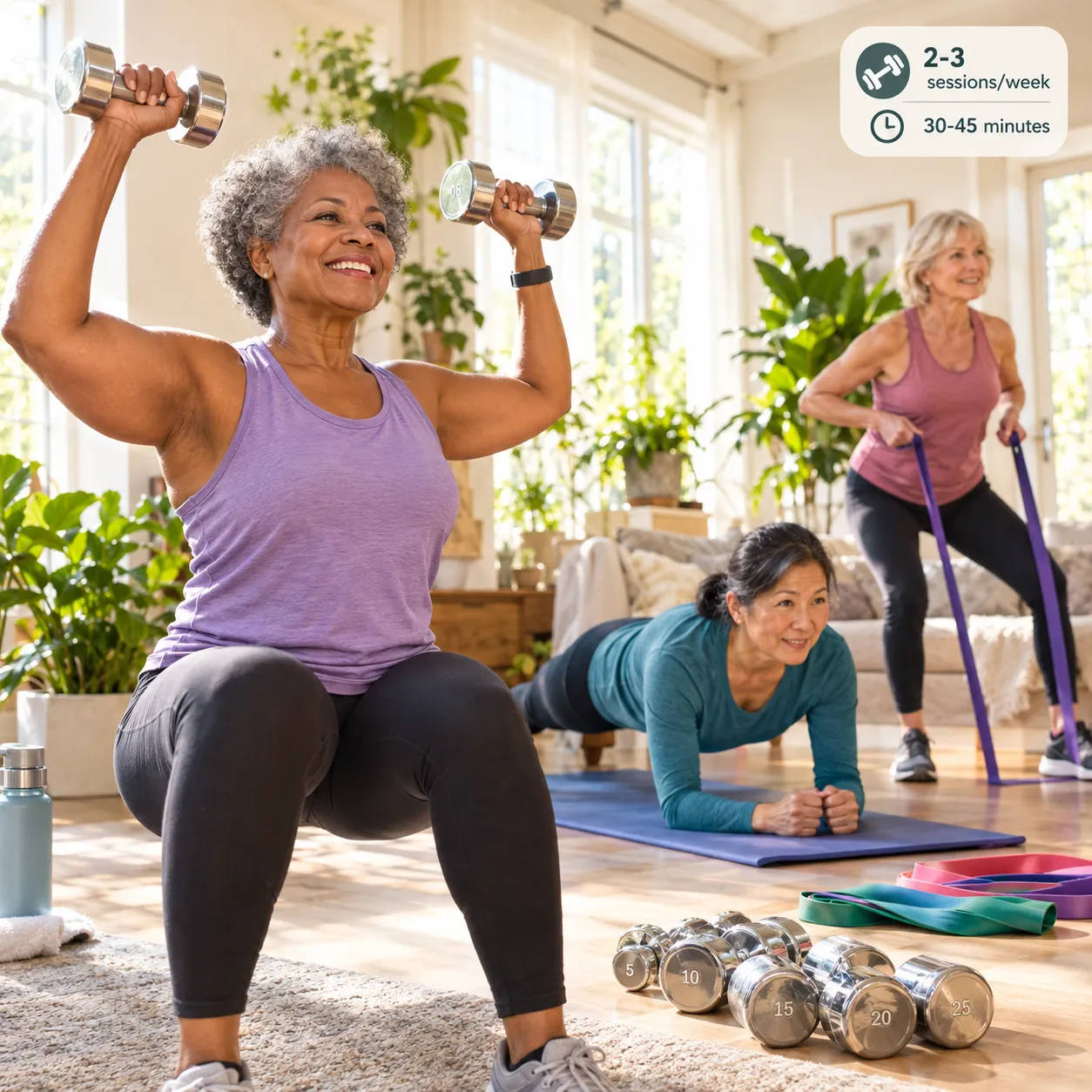 Best Home Workout Equipment for Women Over 60